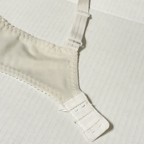 Prima Donna 38C Lace Unlined Sheer Cup Underwire Support Bra 16-2182 Cream & Ylw - Picture 8 of 11